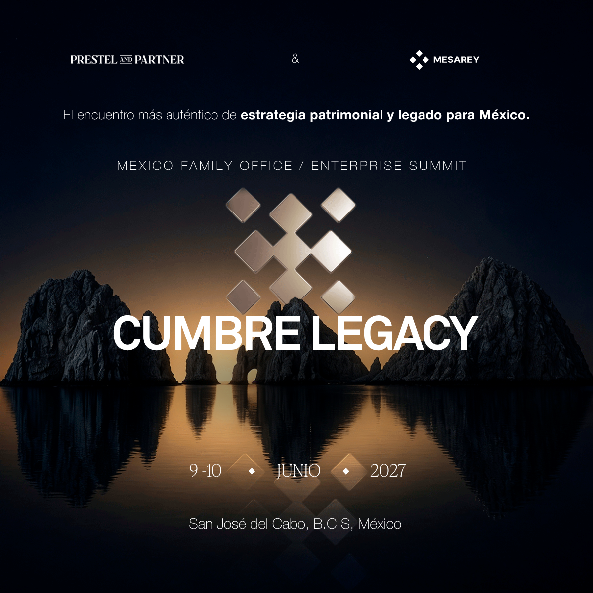 Invitación oficial Cumbre Legacy 2027